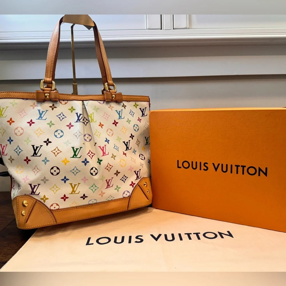 SOLD-Louis Vuitton Murakami Monogram Multicolor Sharleen MM - Picture 1 of 9